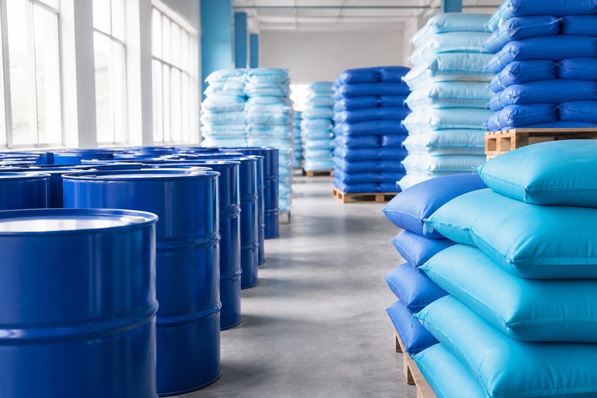 Dye warehouse